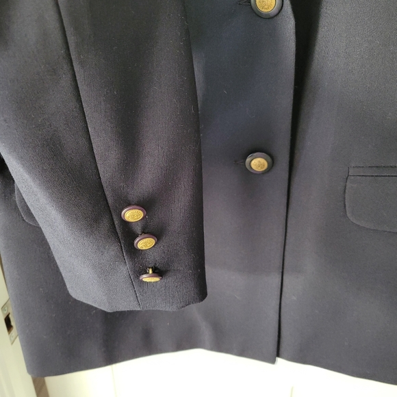 Haggar Navy blue 2 pce pant suit - Picture 4 of 16
